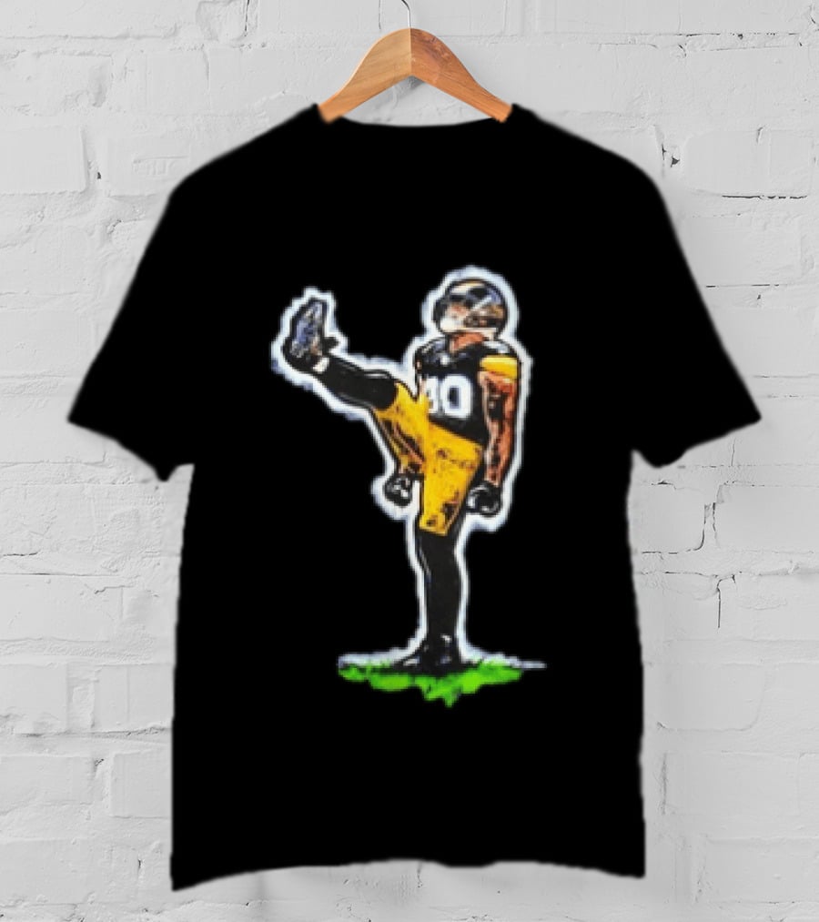 Pittsburgh Steelers TJ Watt Number 90 Football Player T-Shirt