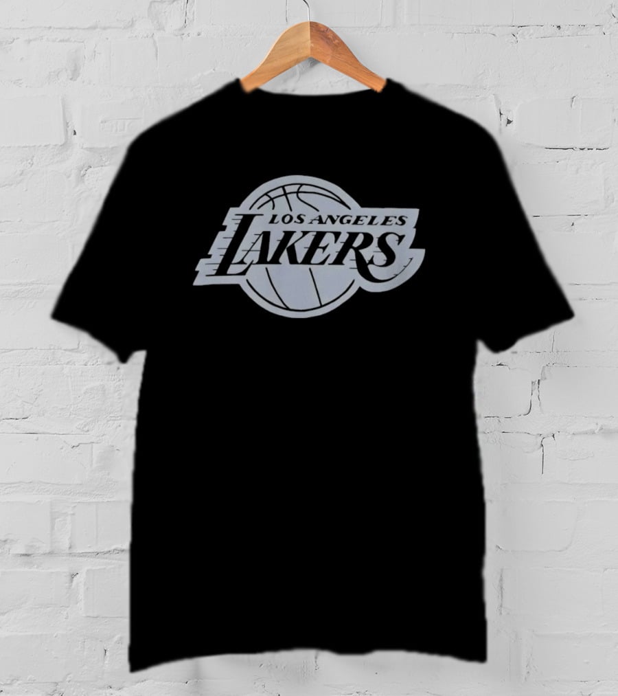 Los Angeles Lakers NBA Basketball Team Black T-Shirt