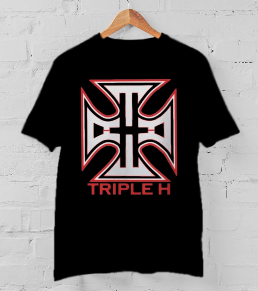 Triple H Iron Cross WWE Wrestling The Game T-Shirt