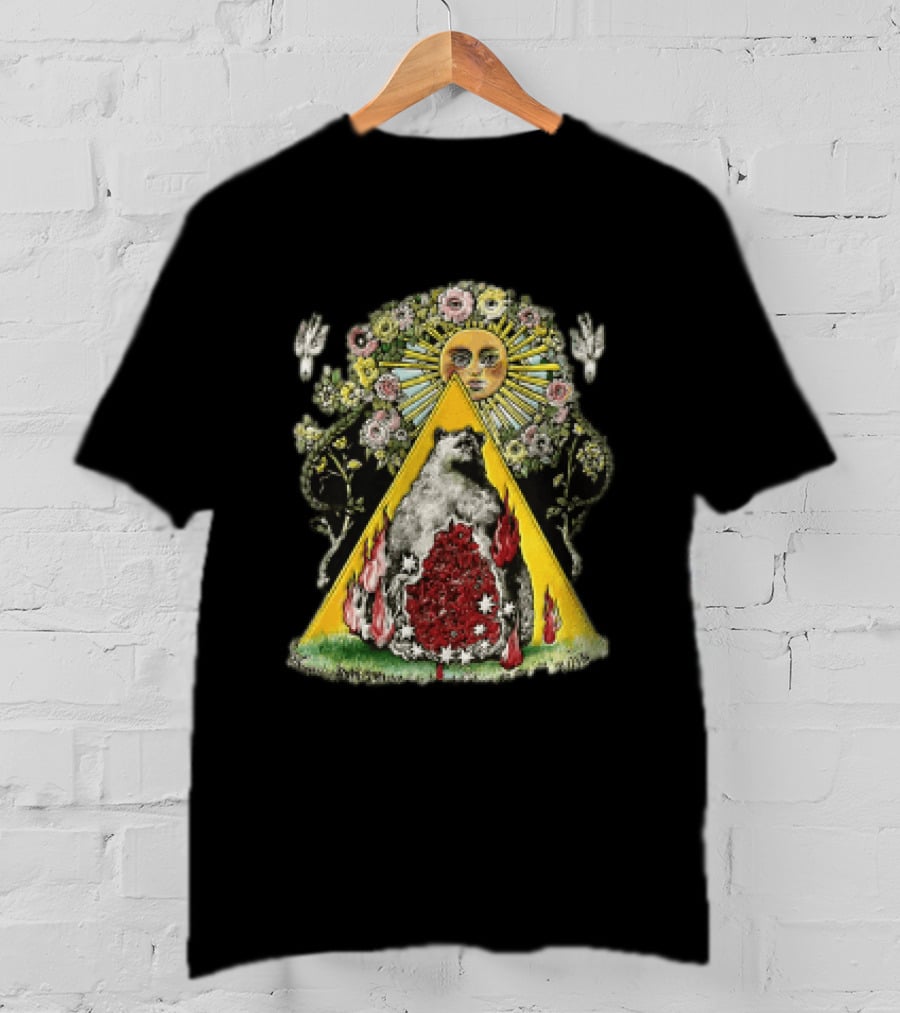 Midsommar Bear Floral Sun A24 Film Symbolism For Fans Movie T-Shirt