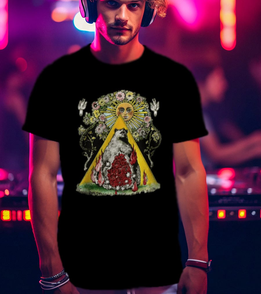 Midsommar Bear Floral Sun A24 Film Symbolism For Fans Movie T-Shirt