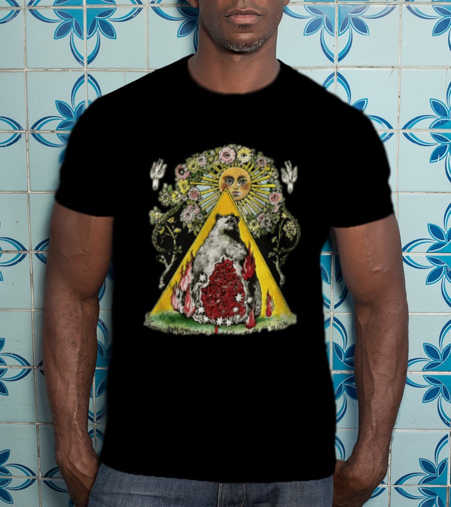 Midsommar Bear Floral Sun A24 Film Symbolism For Fans Movie T-Shirt