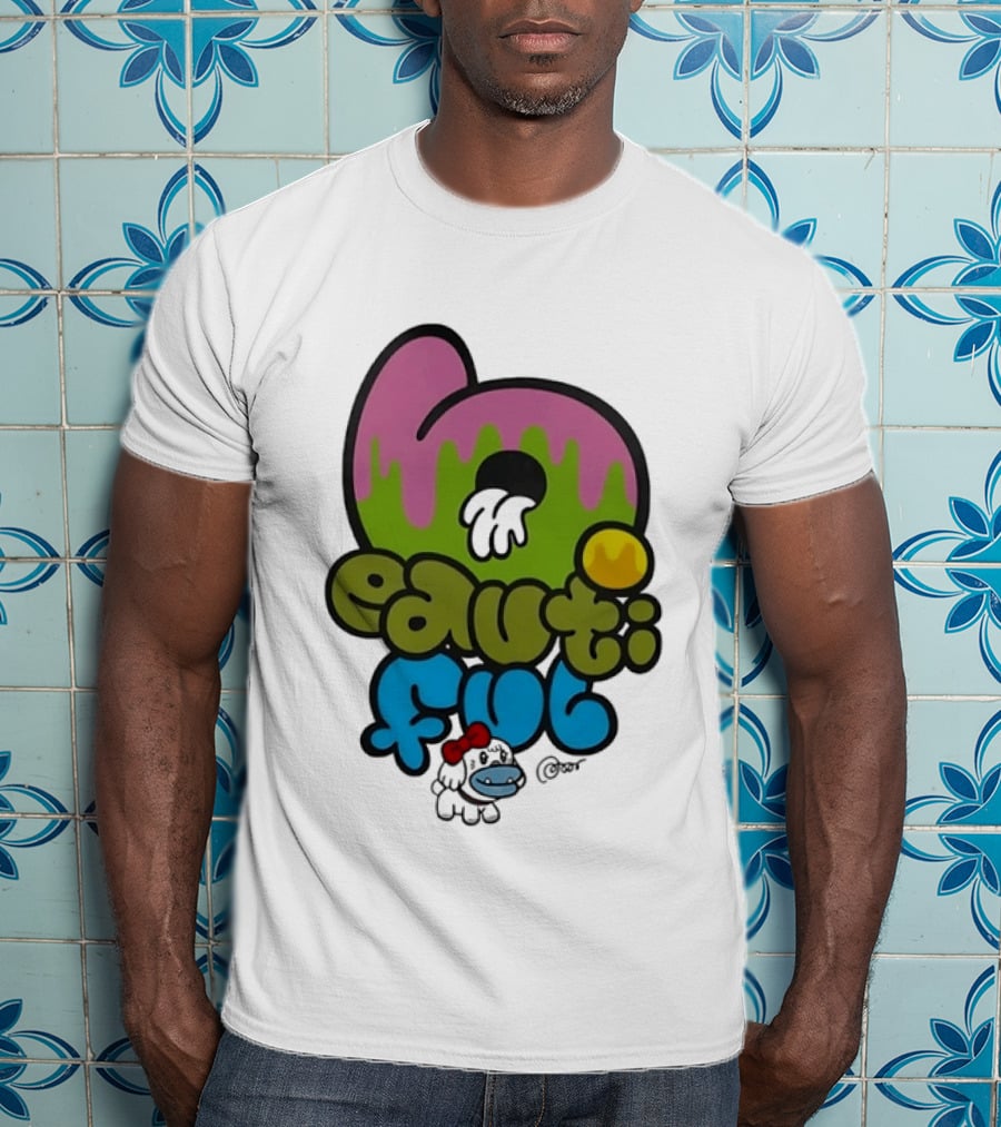 Beautiful Graffiti Melting Popsicle Drip T-Shirt