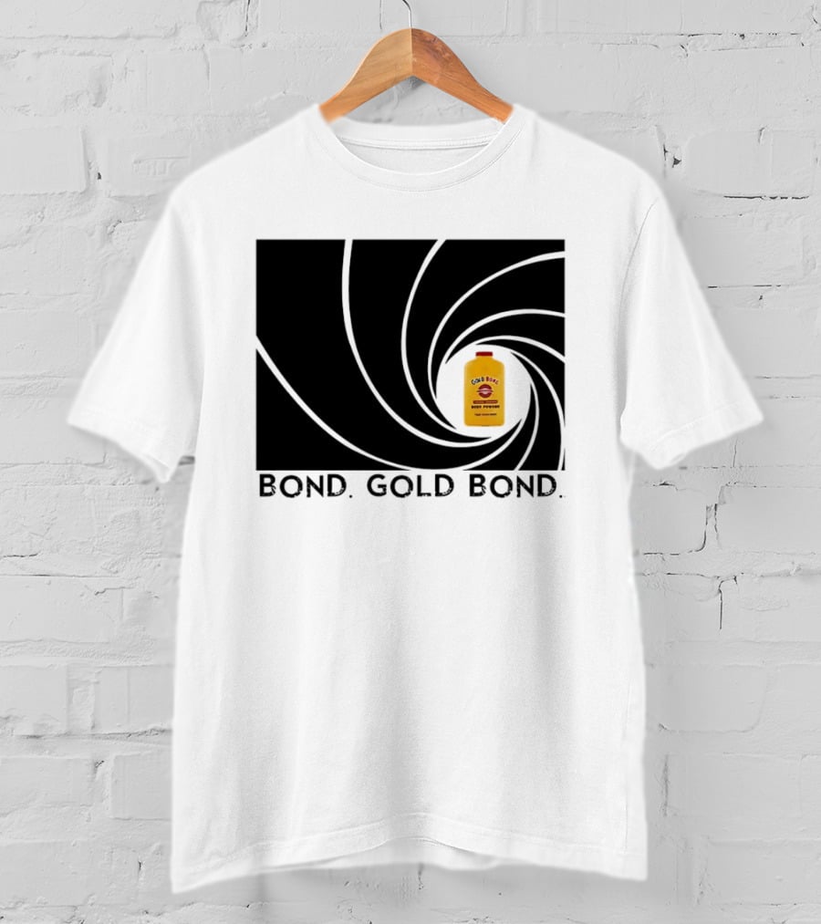 Bond Gold Bond Body Powder 007 T-Shirt