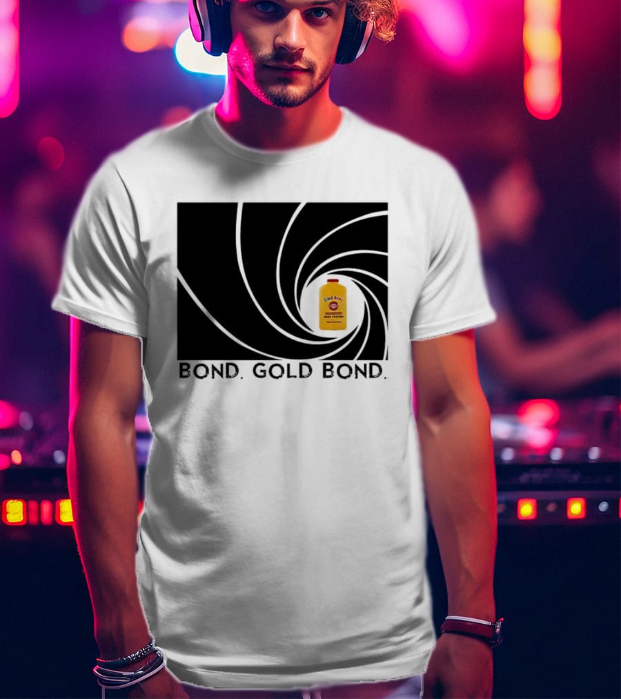 Bond Gold Bond Body Powder 007 T-Shirt