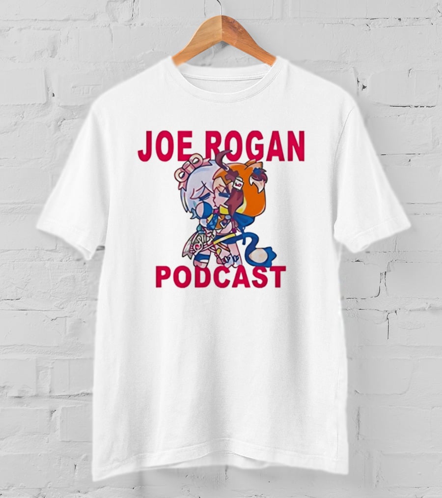 Joe Rogan Podcast Chibi Anime Manga T-Shirt