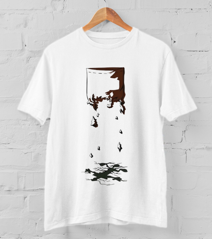 Calvin Falling From Pocket Parody Style Bill Watterson T-Shirt