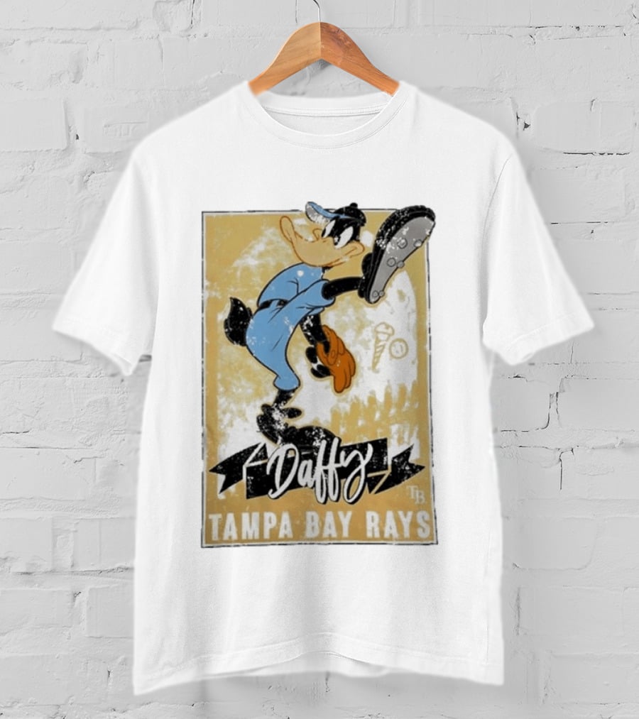 Daffy Duck Tampa Bay Rays Baseball TB T-Shirt