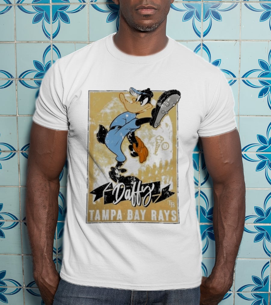 Daffy Duck Tampa Bay Rays Baseball TB T-Shirt