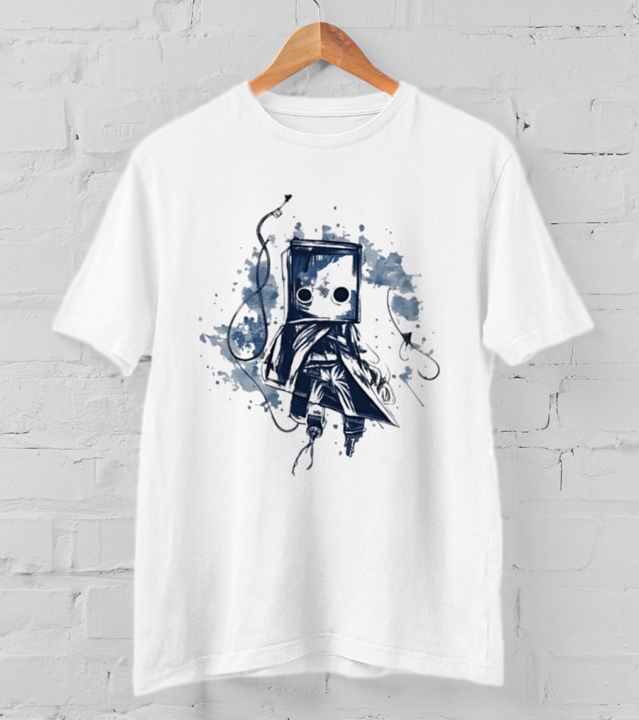 Mono Little Nightmares Horror Video Game T-Shirt