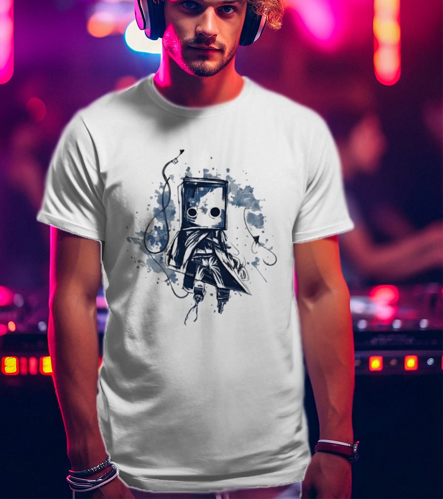 Mono Little Nightmares Horror Video Game T-Shirt