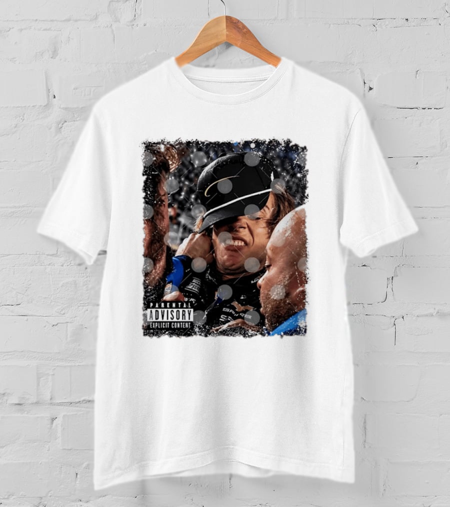 NASCAR Cup Series Racing Parental Advisory Explicit Content Victory Celebration T-Shirt