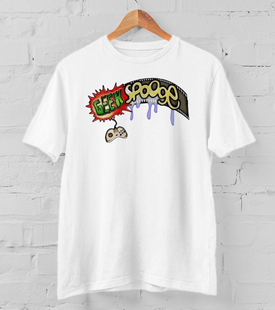 Geek Spooge Video Game Controller T-Shirt