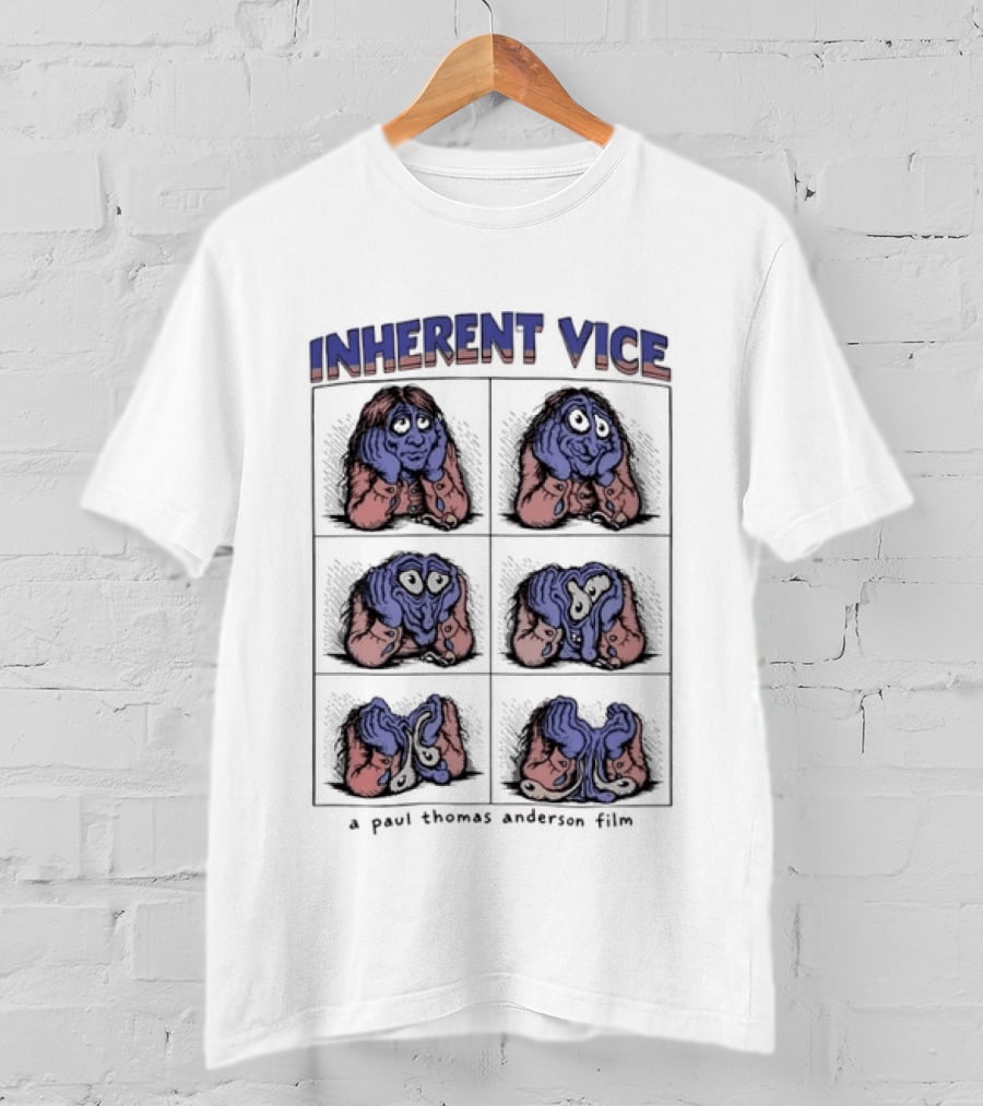 Inherent Vice A Paul Thomas Anderson Film Comic Strip T-Shirt