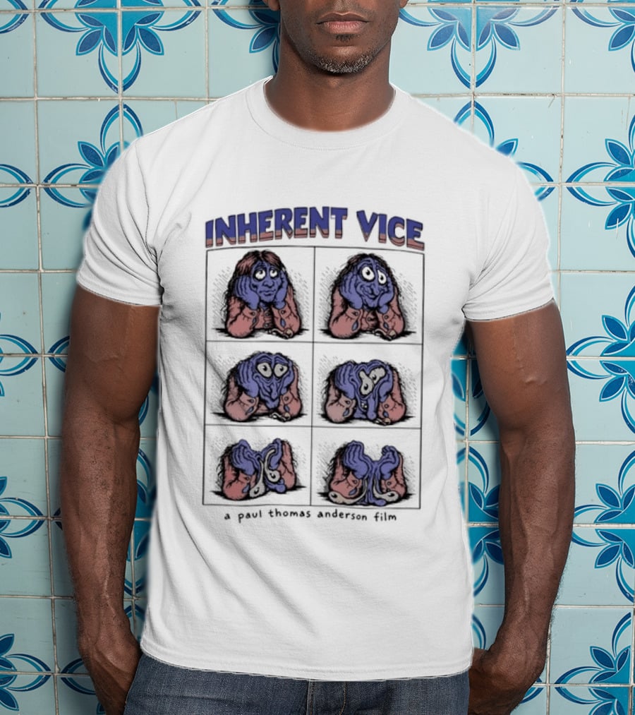 Inherent Vice A Paul Thomas Anderson Film Comic Strip T-Shirt