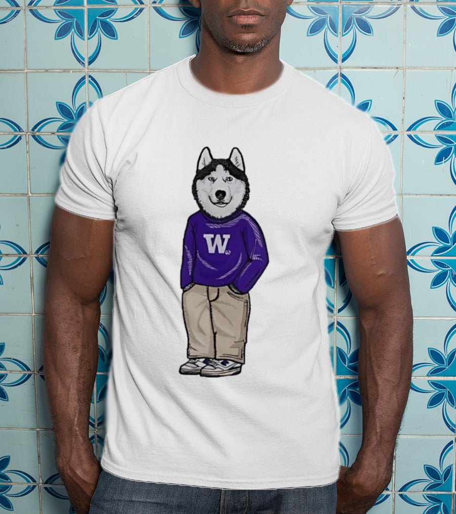 University Of Washington Husky Streetwear Boy UW W T-Shirt