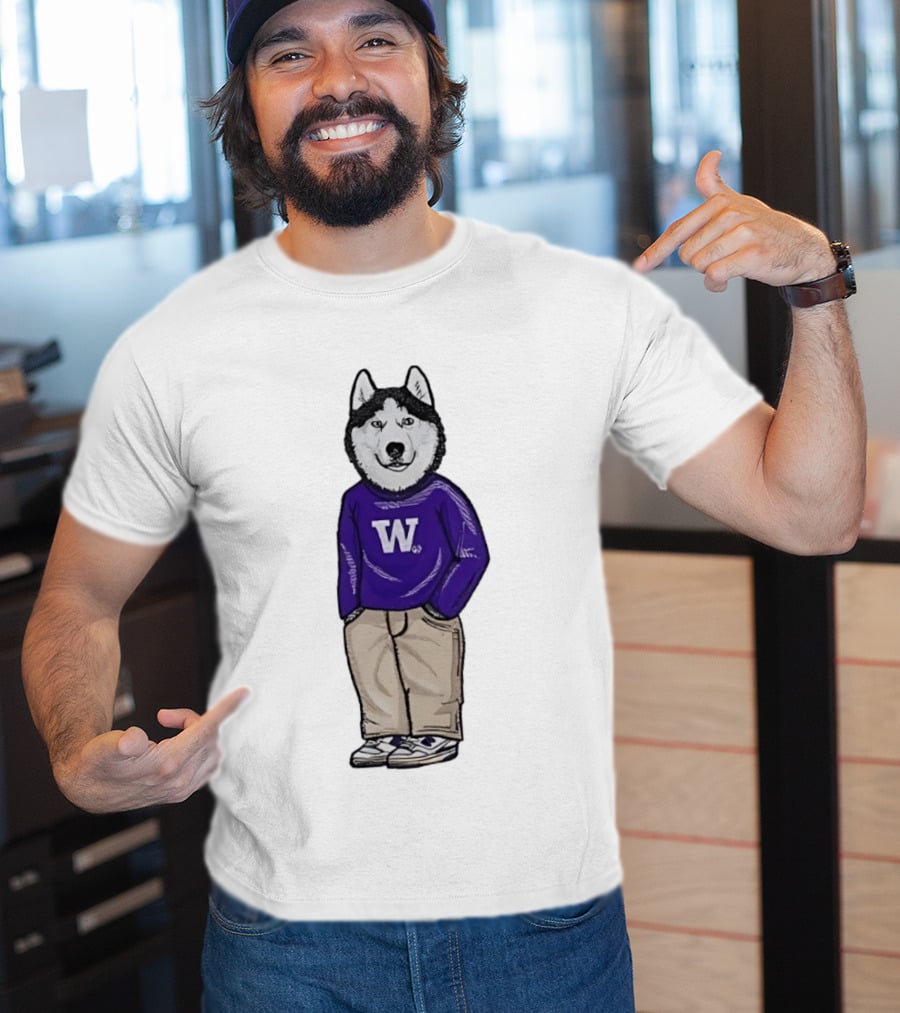 University Of Washington Husky Streetwear Boy UW W T-Shirt