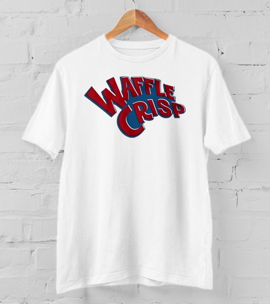Waffle Crisp Cereal Retro Breakfast T-Shirt