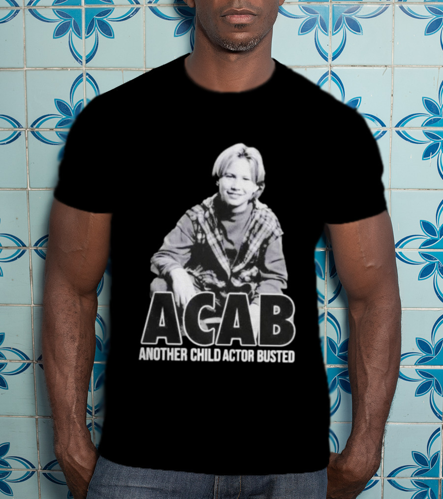 Jonathan Taylor Thomas ACAB Another Child Actor Busted T-Shirt