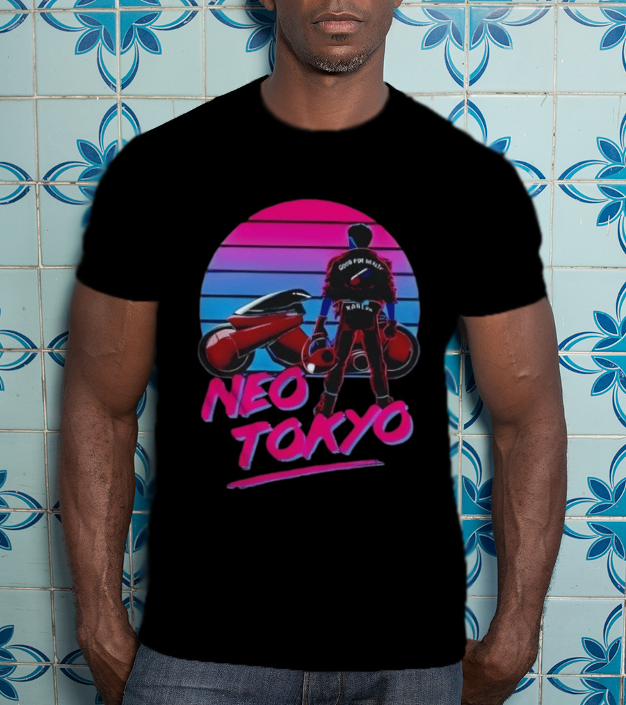 Kaneda Neo Tokyo Good For Health Bad For Education T-Shirt
