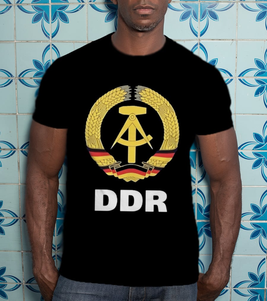 DDR German Democratic Republic Emblem East Germany T-Shirt