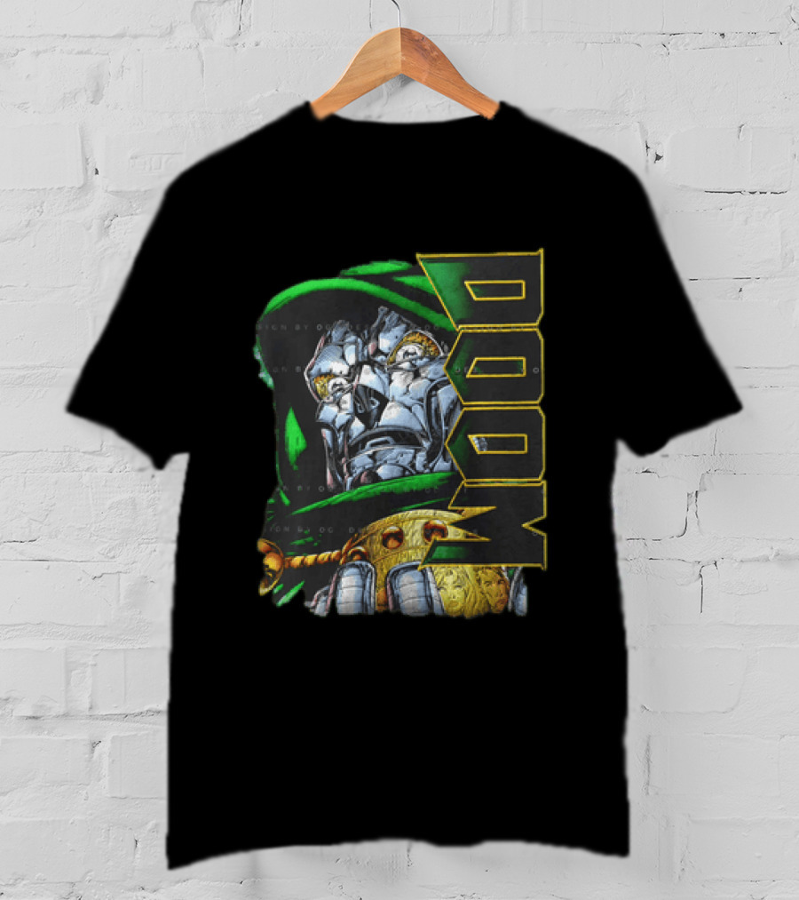 Doctor Doom Marvel Comics DOOM Villain 2 Sided T-Shirt