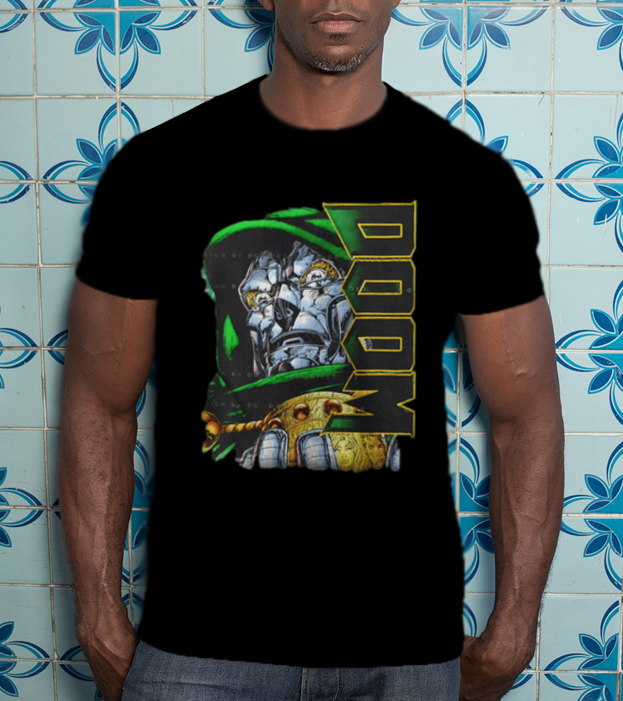 Doctor Doom Marvel Comics DOOM Villain 2 Sided T-Shirt