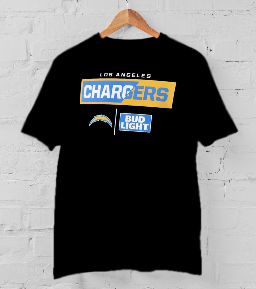 Los Angeles Chargers Bud Light Collaborative Merchandise T-Shirt