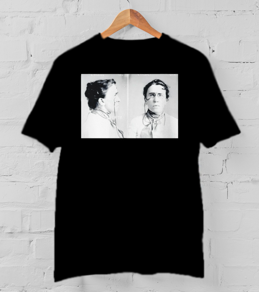 Emma Goldman Shot Anarchist Historical E. Goldmann 12178 T-Shirt