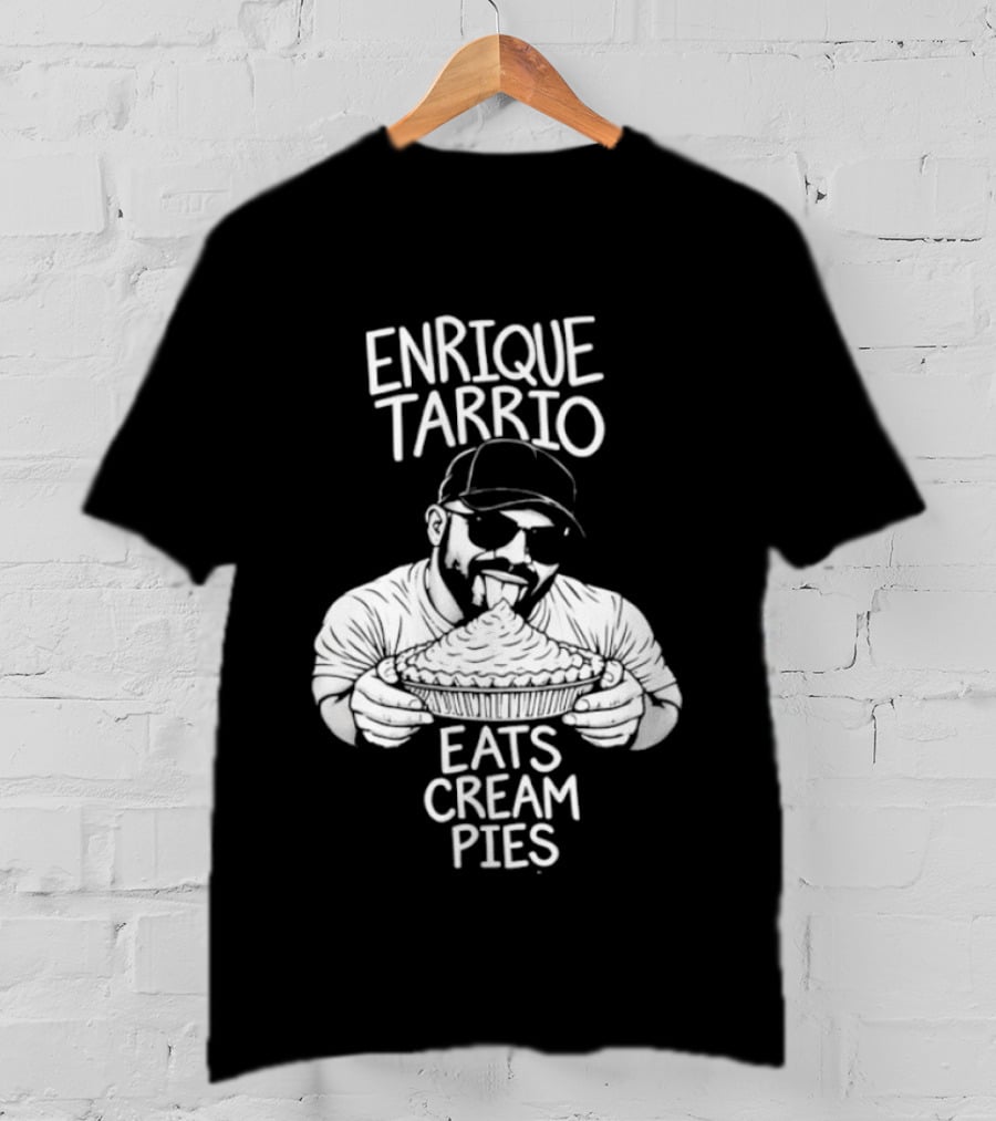 Enrique Tarrio Eats Cream Pies Satire T-Shirt