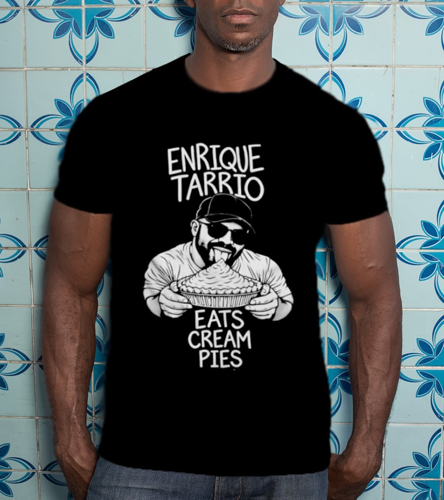 Enrique Tarrio Eats Cream Pies Satire T-Shirt