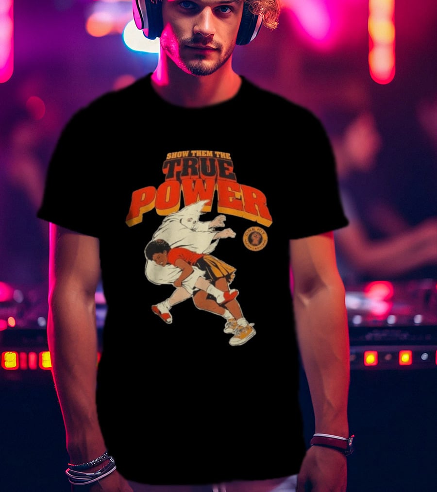 Show Them The True Power One Hit Many Lessons Basketball Spirit T-Shirt