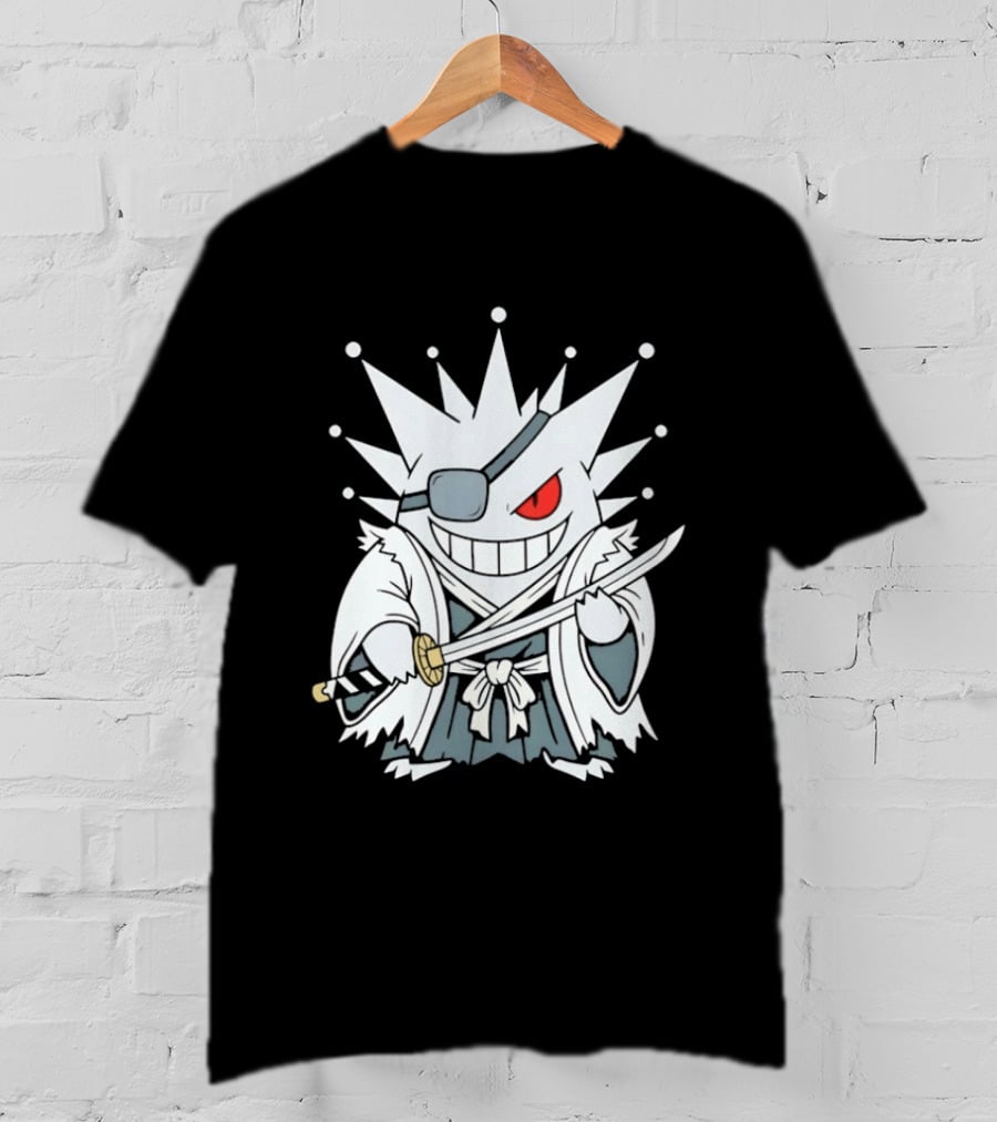 Gengar Samurai Warrior Katana Pokémon Ninja T-Shirt