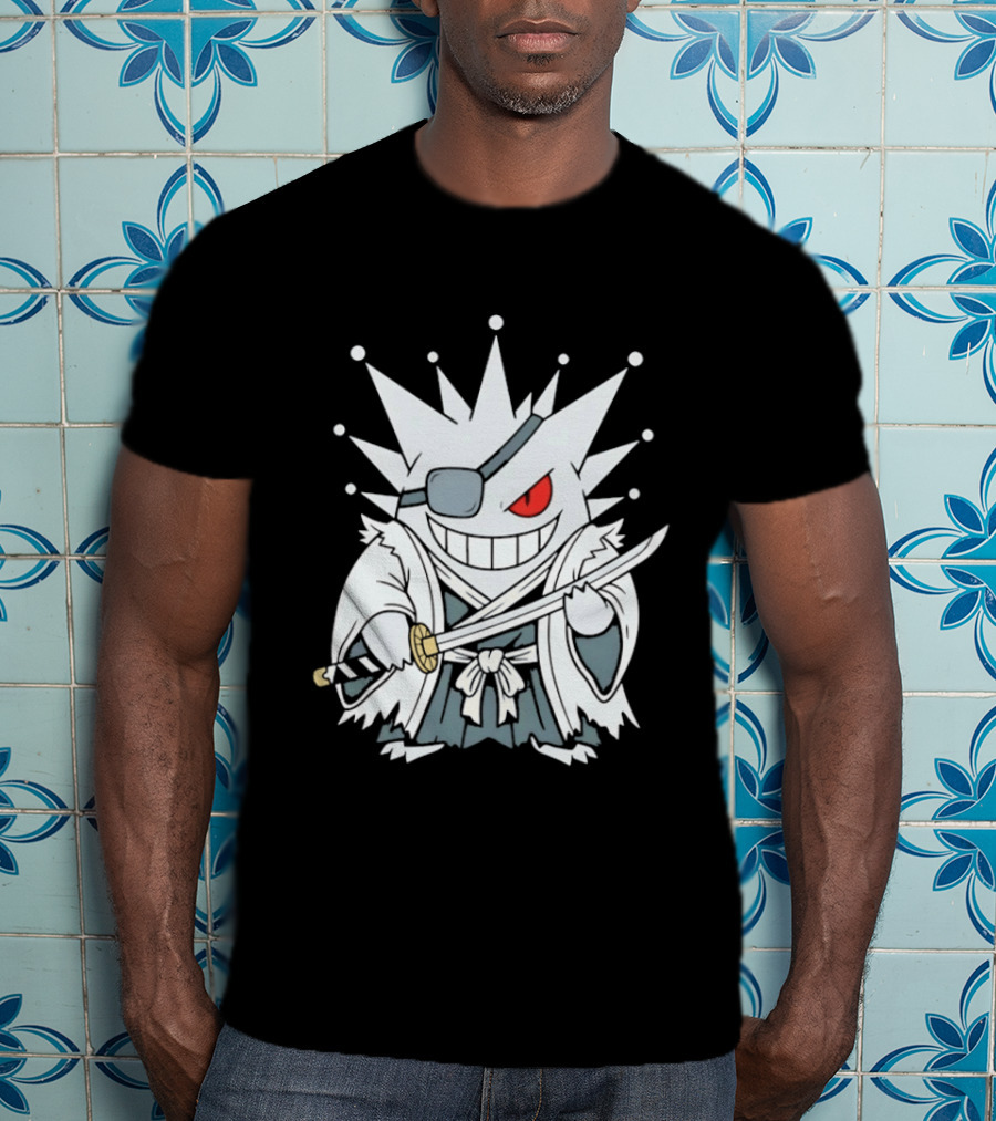 Gengar Samurai Warrior Katana Pokémon Ninja T-Shirt