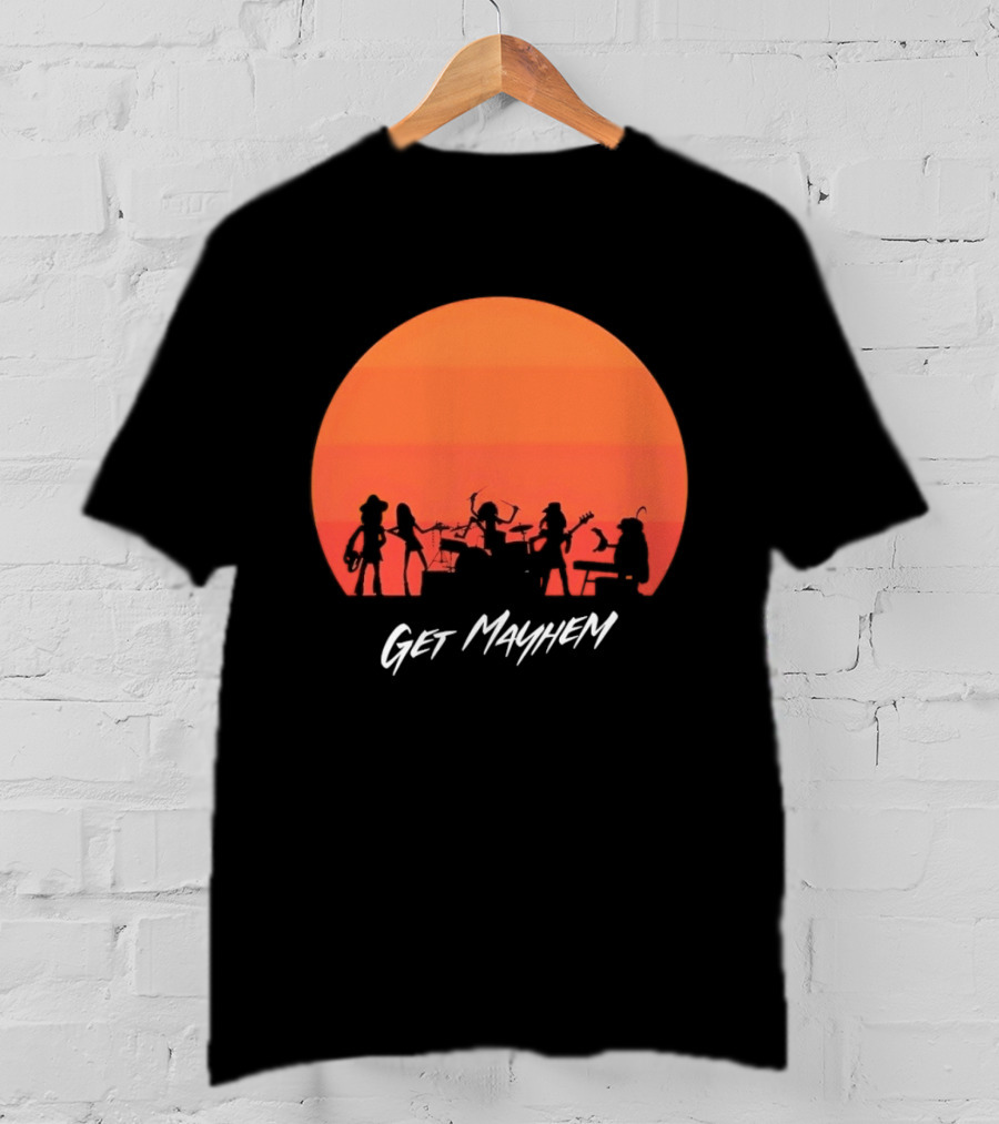 Get Mayhem Band Sunset Concert T-Shirt