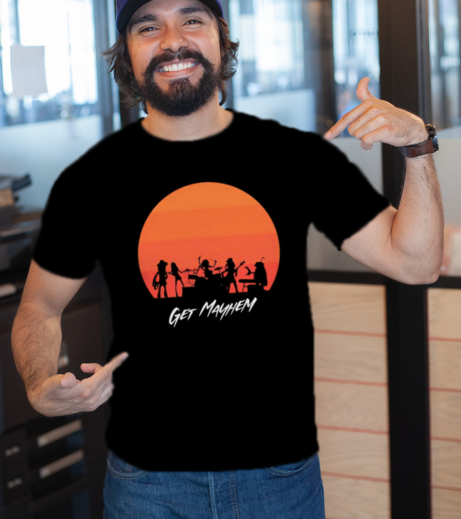 Get Mayhem Band Sunset Concert T-Shirt