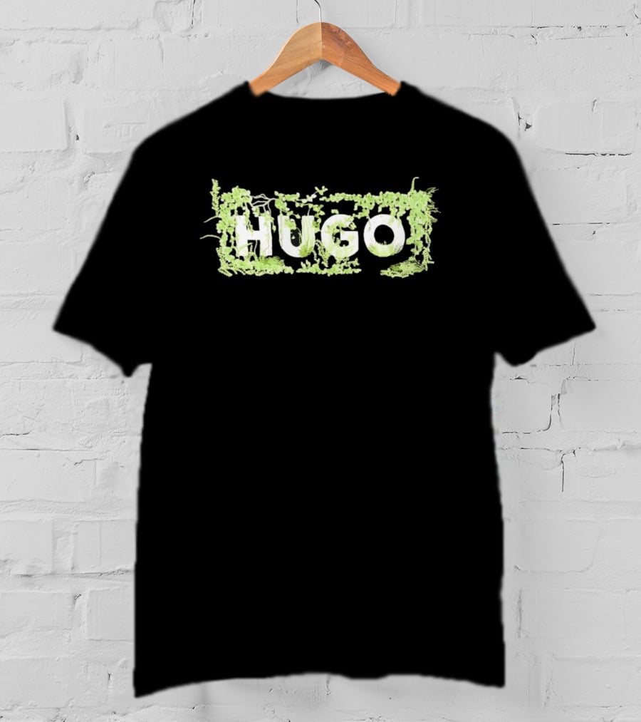 Hugo Botanical Floral Nature Greenery Leafy Vines T-Shirt