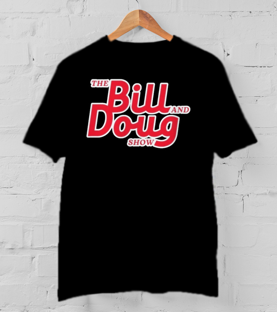 Ohio State Buckeyes The Bill And Doug Show Red Lettering T-Shirt