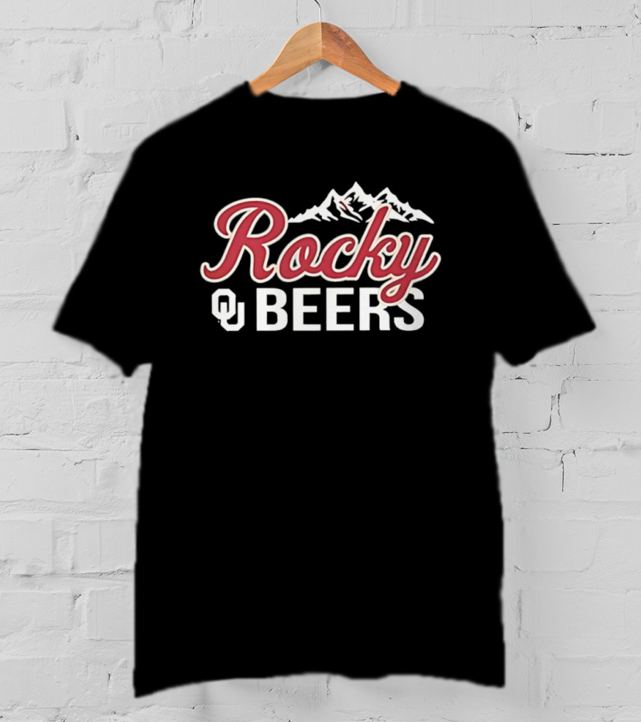 Rocky Beers OU Oklahoma Sooners College Sports T-Shirt