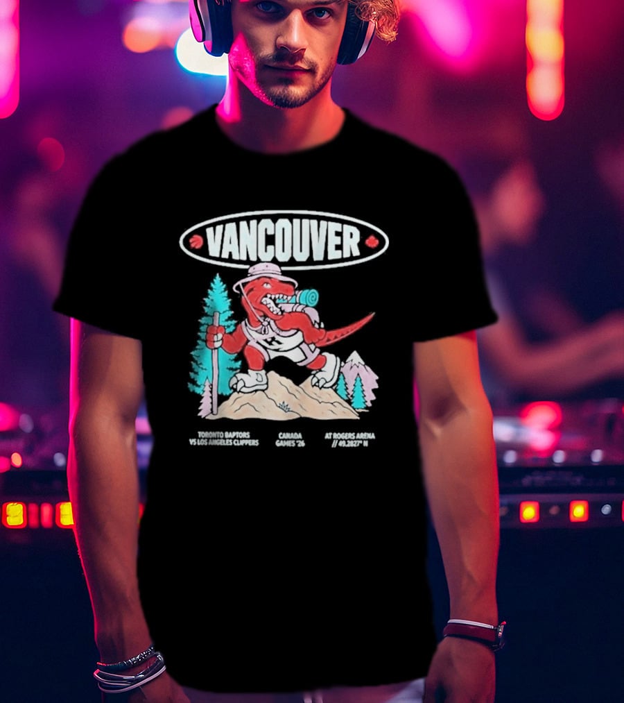 Vancouver Raptors Cartoon 2026 T-Shirt