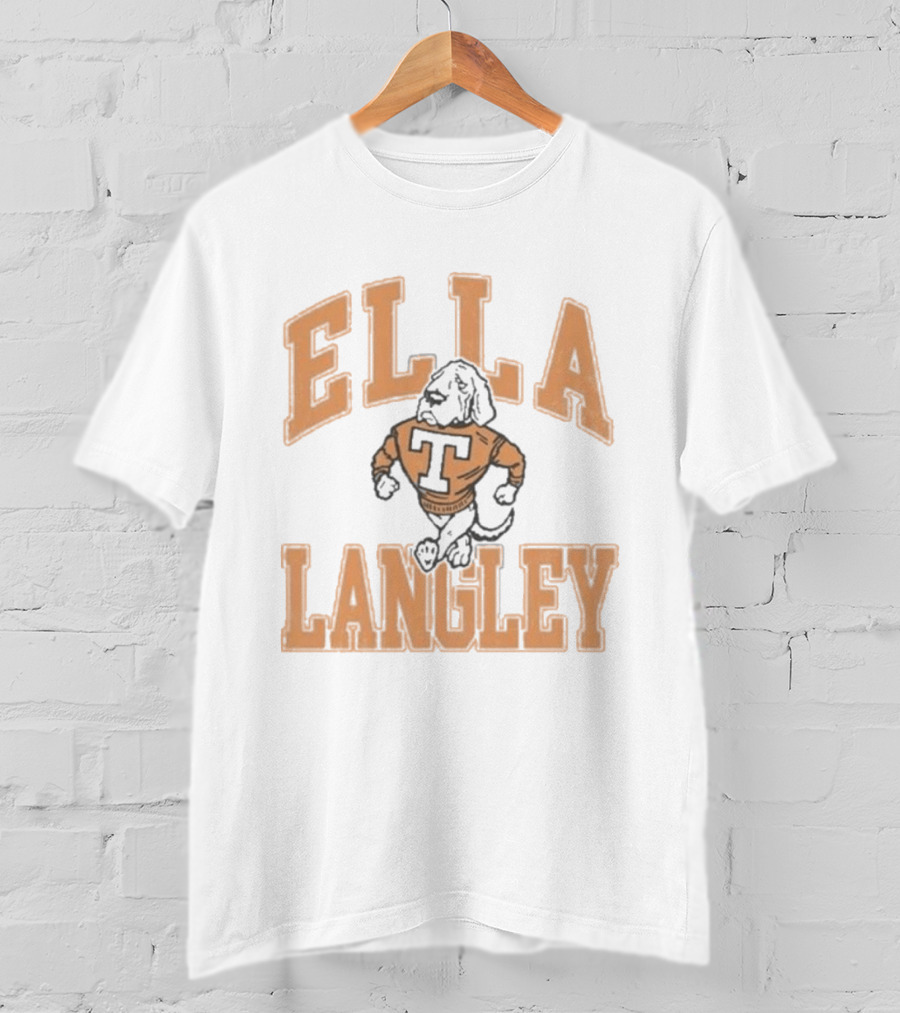 Ella Langley Live At Food City Center Knoxville With Iconic Tennessee Mascot T T-Shirt