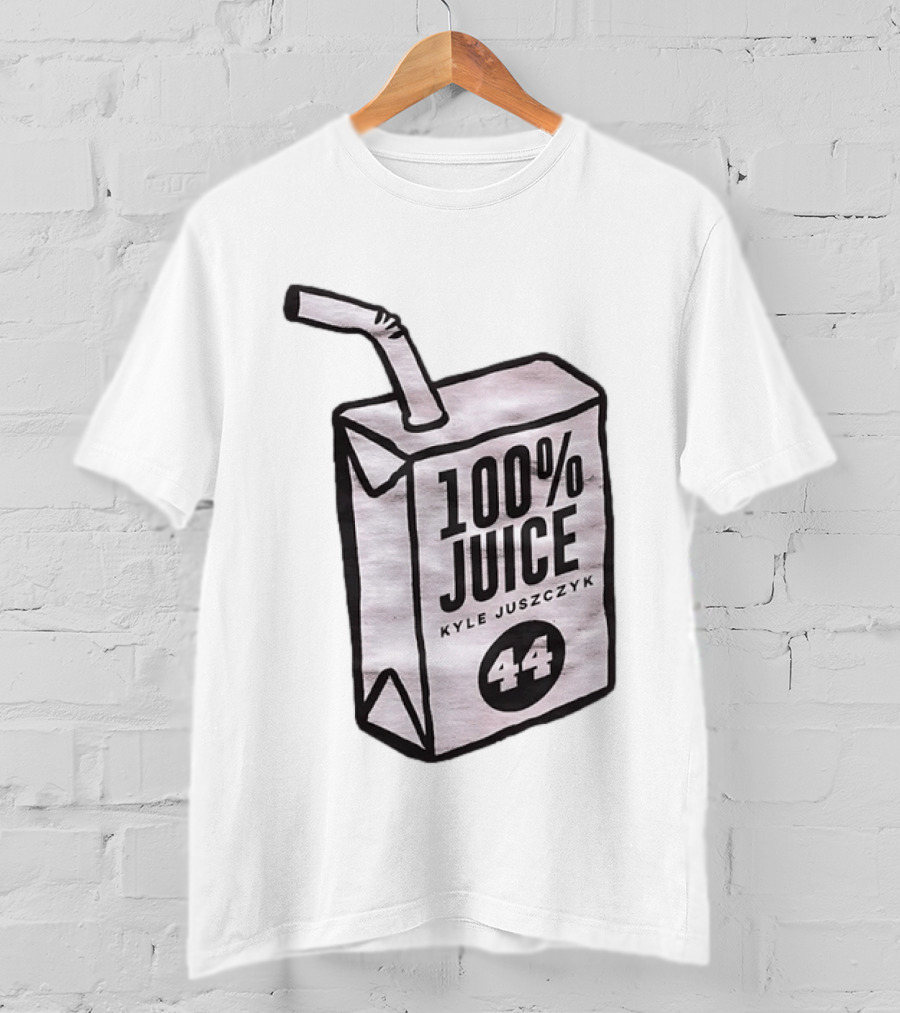 Kyle Juszczyk 100 Percent Juice 44 San Francisco 49ers Carton T-Shirt
