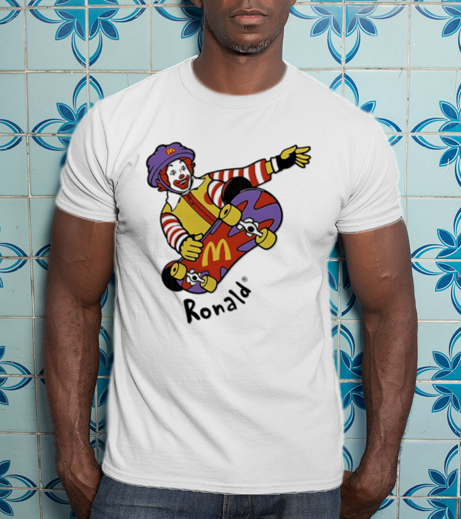 Ronald McDonald Skateboarding McDonald's Fun T-Shirt