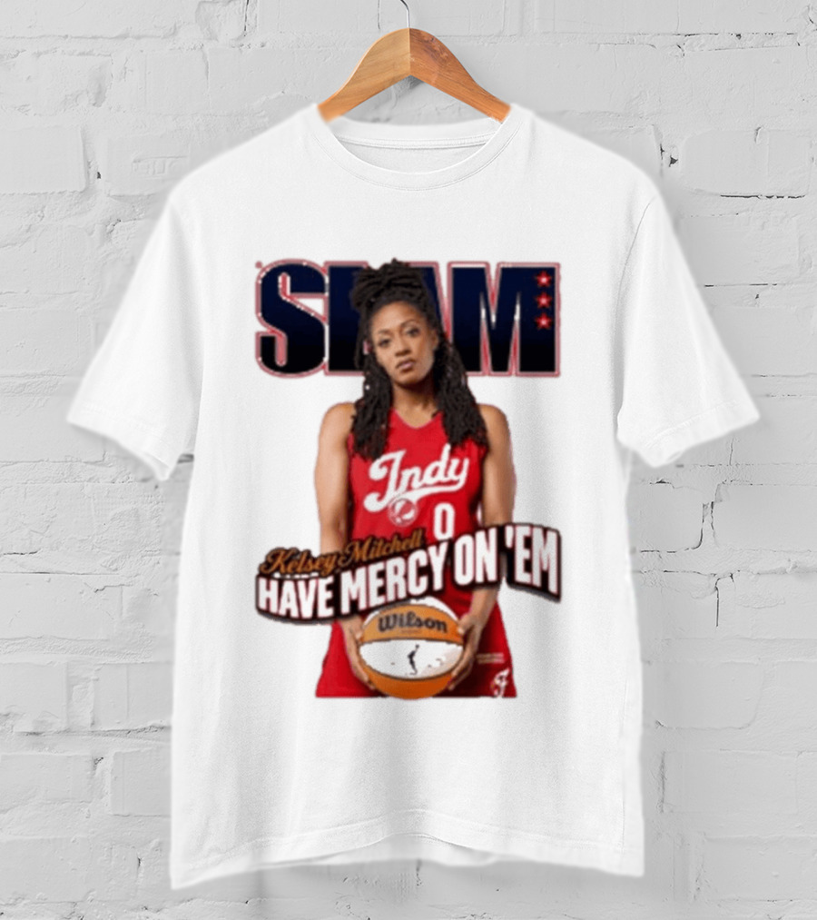 SLAM Indy Kelsey Mitchell Have Mercy On 'Em Basketball T-Shirt
