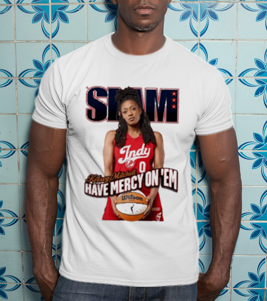 SLAM Indy Kelsey Mitchell Have Mercy On 'Em Basketball T-Shirt