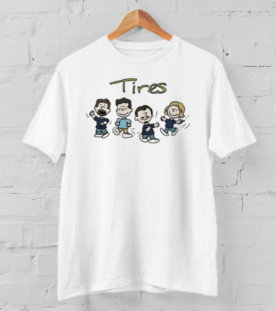 Tires Peanuts Comedy The Gang Shane Gillis T-Shirt