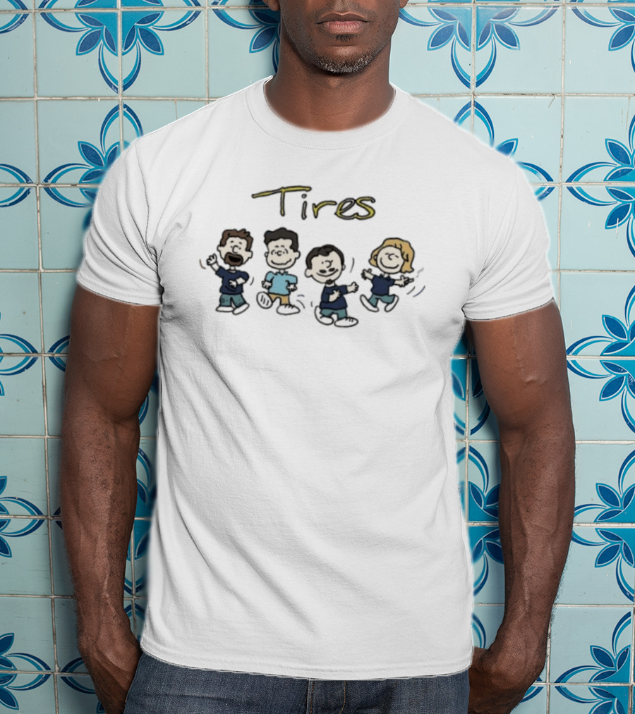 Tires Peanuts Comedy The Gang Shane Gillis T-Shirt