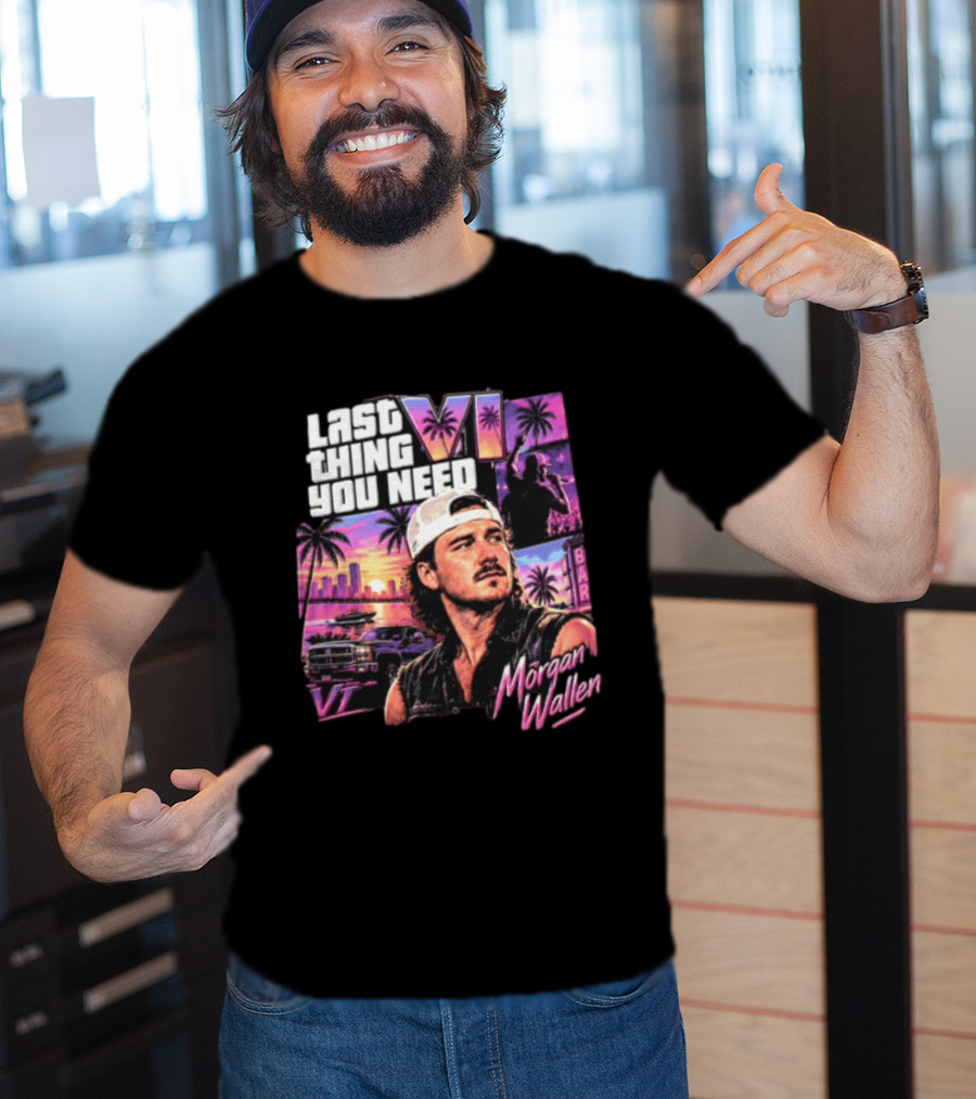 Morgan Wallen Last Thing You Need Miami Vice T-Shirt