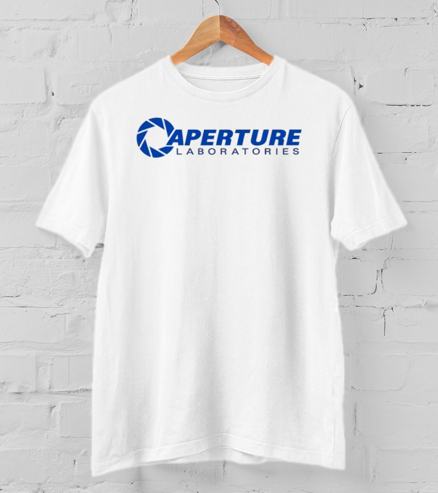 Aperture Laboratories Portal Valve Official Merchandise T-Shirt