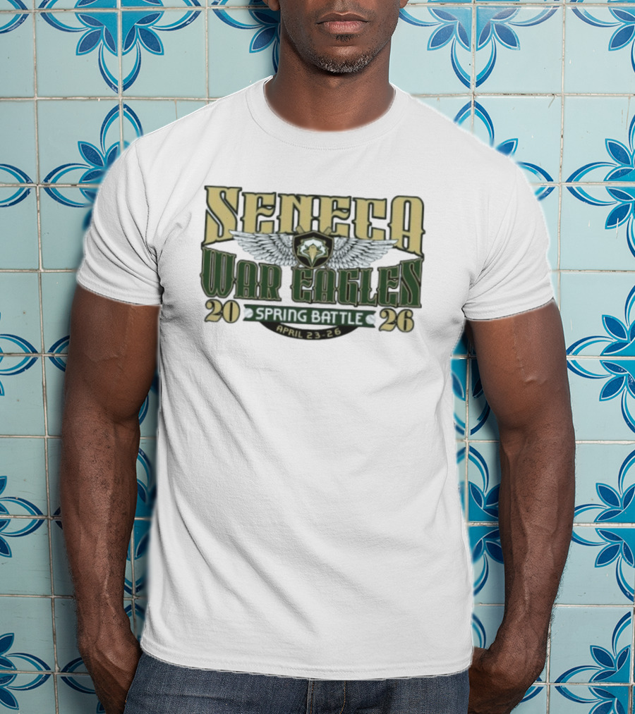 Seneca War Eagles Spring Battle April 23 26 2026 Tournament T-Shirt